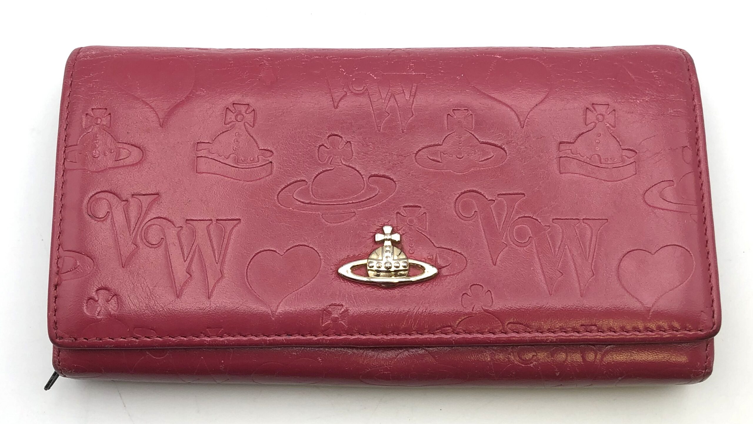 ヴィヴィアンウエストウッドのイタリー製長財布を買取しました。